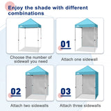 Sunwall / Sidewall for 5x5 ft Straight Leg Canopy only 1 Sidewall - Eagle Peak Custom Canopy Tent