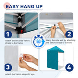 Sunwall / Sidewall for 5x5 ft Straight Leg Canopy only 1 Sidewall - Eagle Peak Custom Canopy Tent