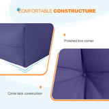 Tufted Outdoor/Indoor Seat/Back Chair Cushion, Set of 2, 42'' x 21'' - Eagle Peak Custom Canopy Tent