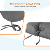 Tufted Outdoor/Indoor Seat/Back Chair Cushion, Set of 2, 42'' x 21'' - Eagle Peak Custom Canopy Tent