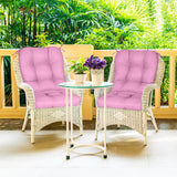 Tufted Outdoor/Indoor Seat/Back Chair Cushion, Set of 2, 42'' x 21'' - Eagle Peak Custom Canopy Tent