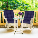 Tufted Outdoor/Indoor Seat/Back Chair Cushion, Set of 2, 42'' x 21'' - Eagle Peak Custom Canopy Tent