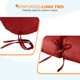 Tufted Outdoor/Indoor Seat/Back Chair Cushion, Set of 2, 42'' x 21'' - Eagle Peak Custom Canopy Tent