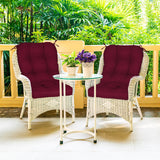 Tufted Outdoor/Indoor Seat/Back Chair Cushion, Set of 2, 42'' x 21'' - Eagle Peak Custom Canopy Tent