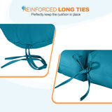 Tufted Outdoor/Indoor Seat/Back Chair Cushion, Set of 2, 42'' x 21'' - Eagle Peak Custom Canopy Tent