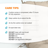 Tufted Outdoor/Indoor Seat/Back Chair Cushion, Set of 2, 42'' x 21'' - Eagle Peak Custom Canopy Tent