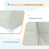 Tufted Outdoor/Indoor Seat/Back Chair Cushion, Set of 2, 42'' x 21'' - Eagle Peak Custom Canopy Tent