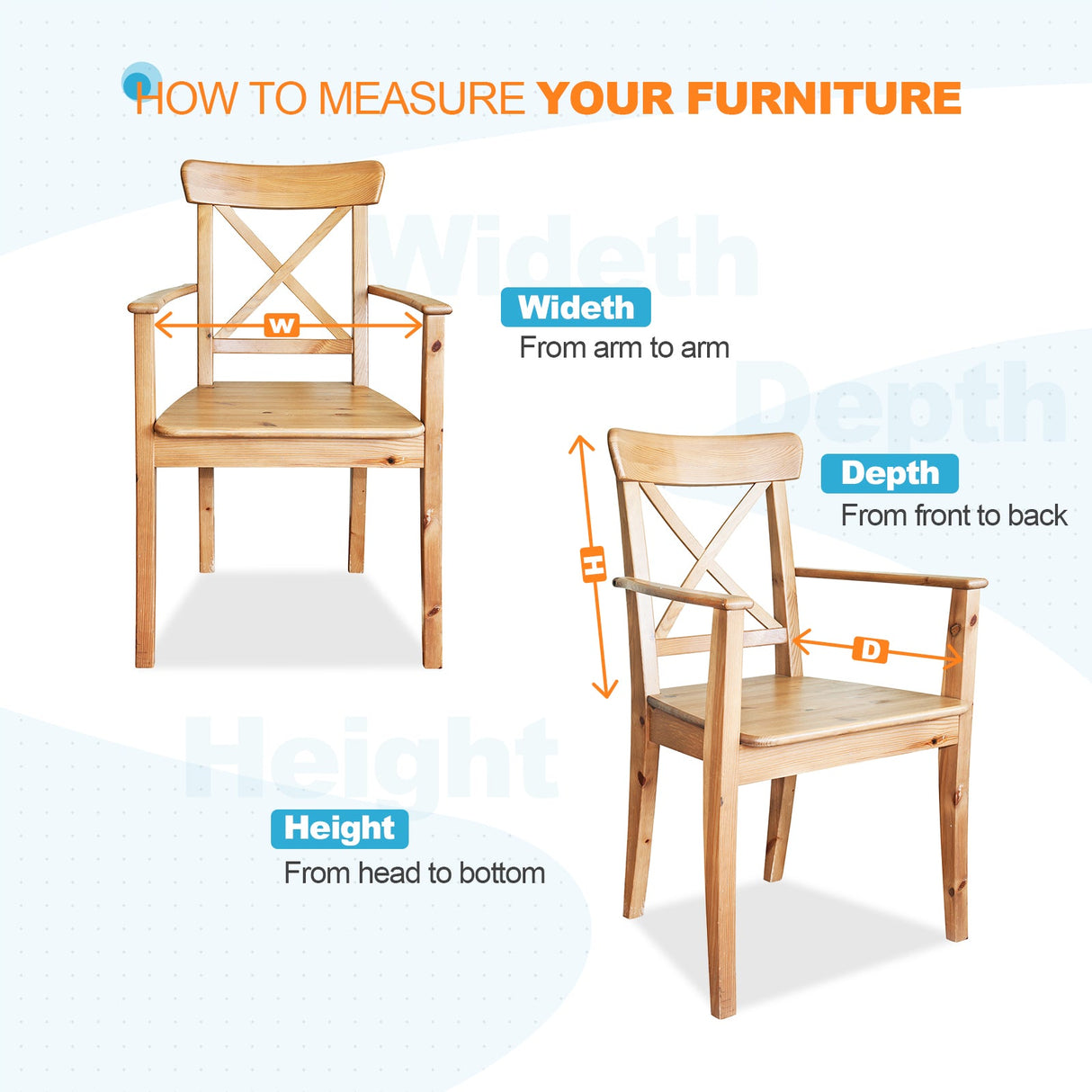 Tufted Outdoor/Indoor Seat/Back Chair Cushions, Set of 1, 42'' x 21'' - Eagle Peak Custom Canopy Tent
