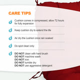 Tufted Outdoor/Indoor Seat/Back Chair Cushions, Set of 4, 42'' x 21'' - Eagle Peak Custom Canopy Tent