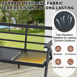 Urban Slate Modern Patio Couch Outdoor Sofa - Eagle Peak Custom Canopy Tent