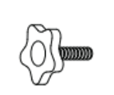 WGH51V2MC - Screw Knob, M6x15 - Eagle Peak