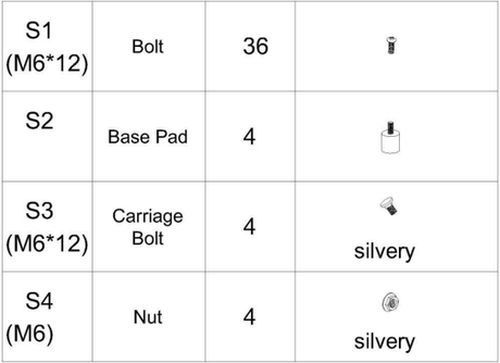 Z14A - Hardware Kit for Fireplace - Eagle Peak Custom Canopy Tent